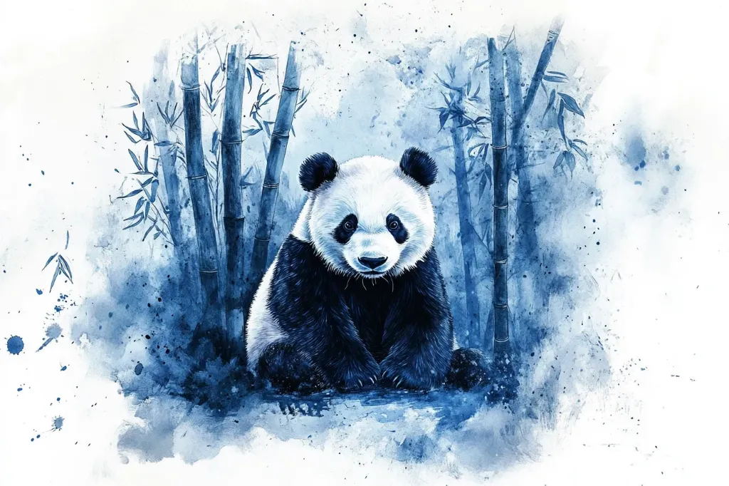 Digital Art - Panda - #01