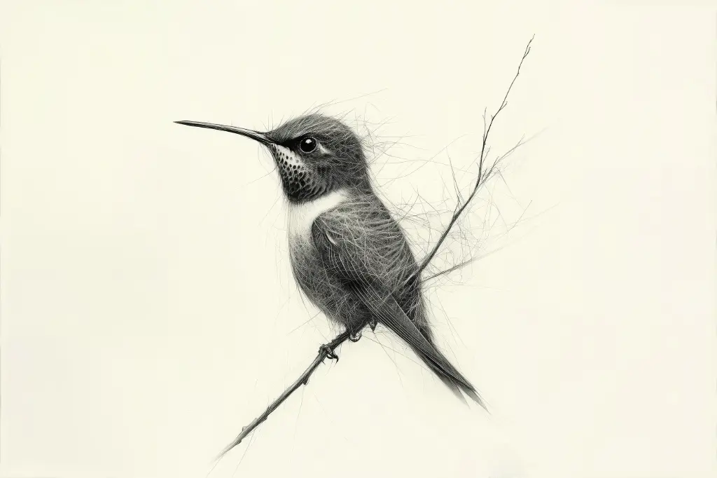 Digital Art - Hummingbird - #05