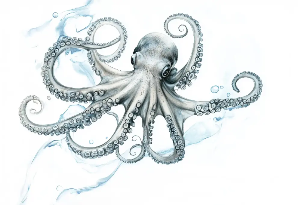 Digital Art - Octopus - #01