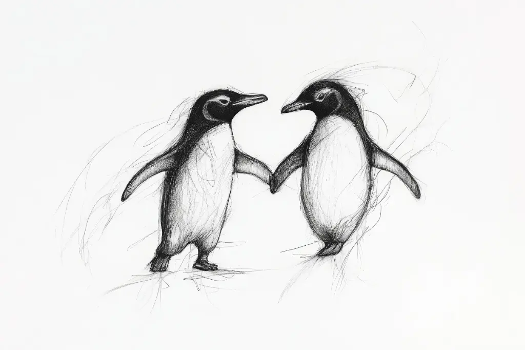 Digital Art - Penguin - #02