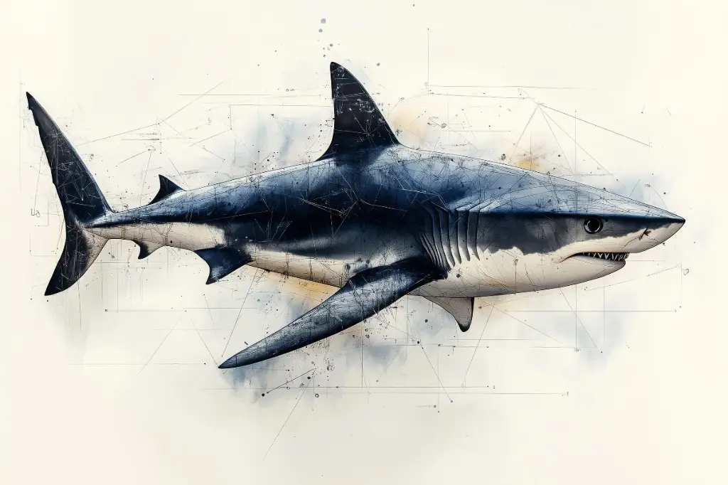 Digital Art - Shark - #02