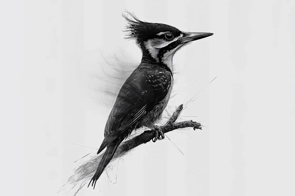 Digital Art - Woodpecker - #01