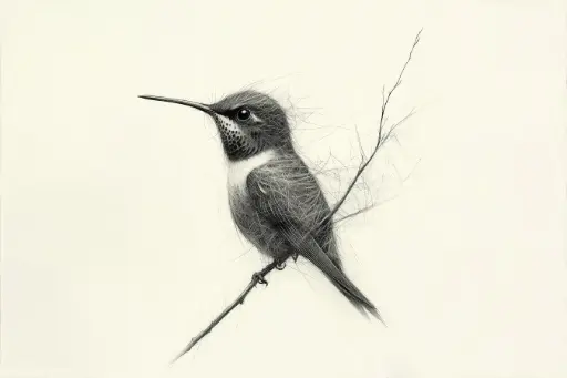 Digital Art - Hummingbird - #05