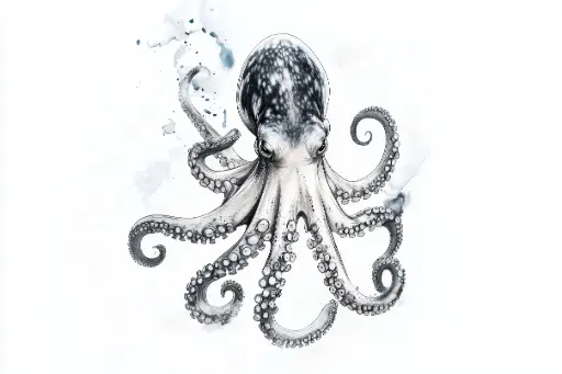 Digital Art - Octopus - #03