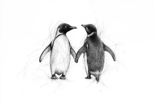 Digital Art - Penguin - #01