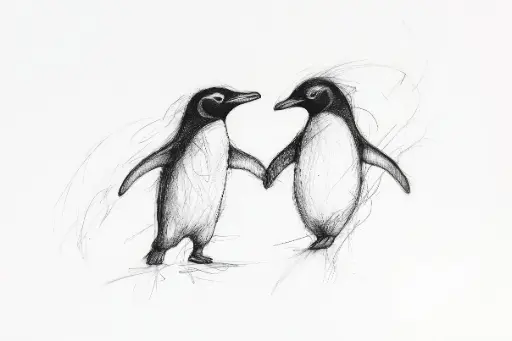 Digital Art - Penguin - #02