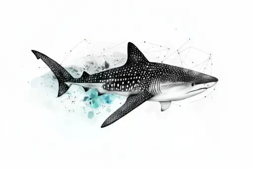 Digital Art - Whale Shark - #02